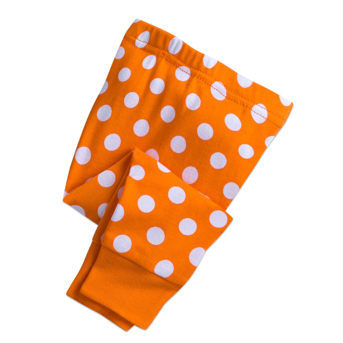 Minnie Mouse Halloween Pajamas Girls - Orange Black Polka Dot