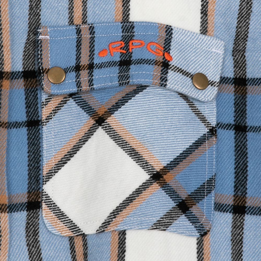 Disney Turning Red Panda Plaid Flannel Shirt for Women Size Medium