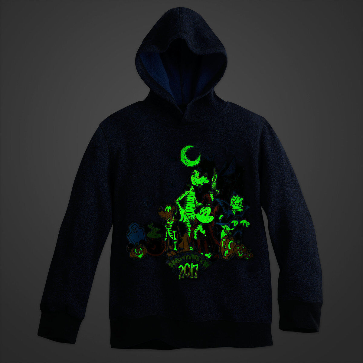 Mickey & Friends Pluto Goofy Donald Halloween Hoodie for Boys