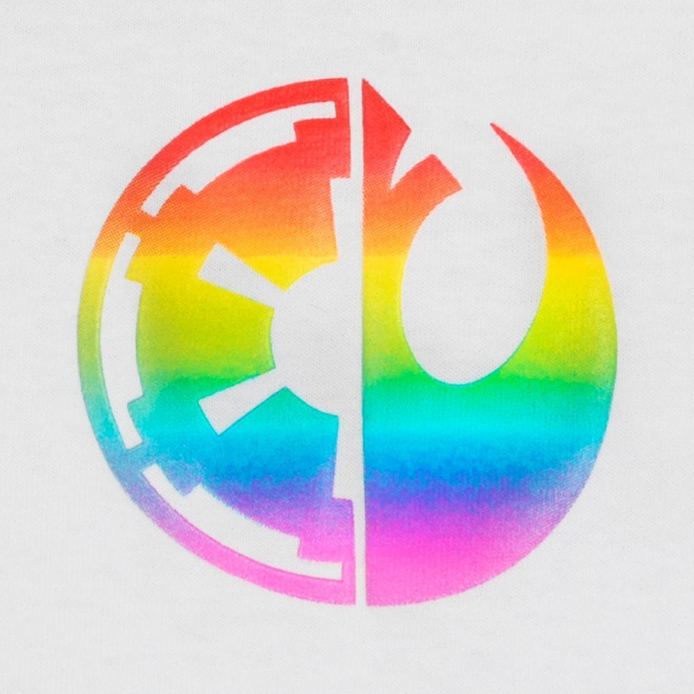 Disney Star Wars Rainbow Pride Collection Spirit Jersey for Adults