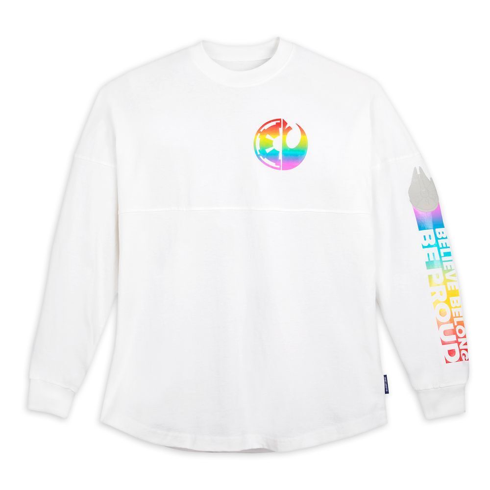 Disney Star Wars Rainbow Pride Collection Spirit Jersey for Adults