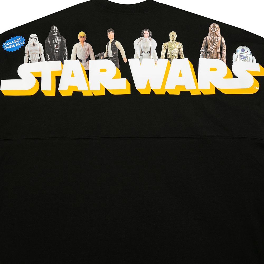 Star Wars Vintage Action Figure Spirit Jersey for Adults
