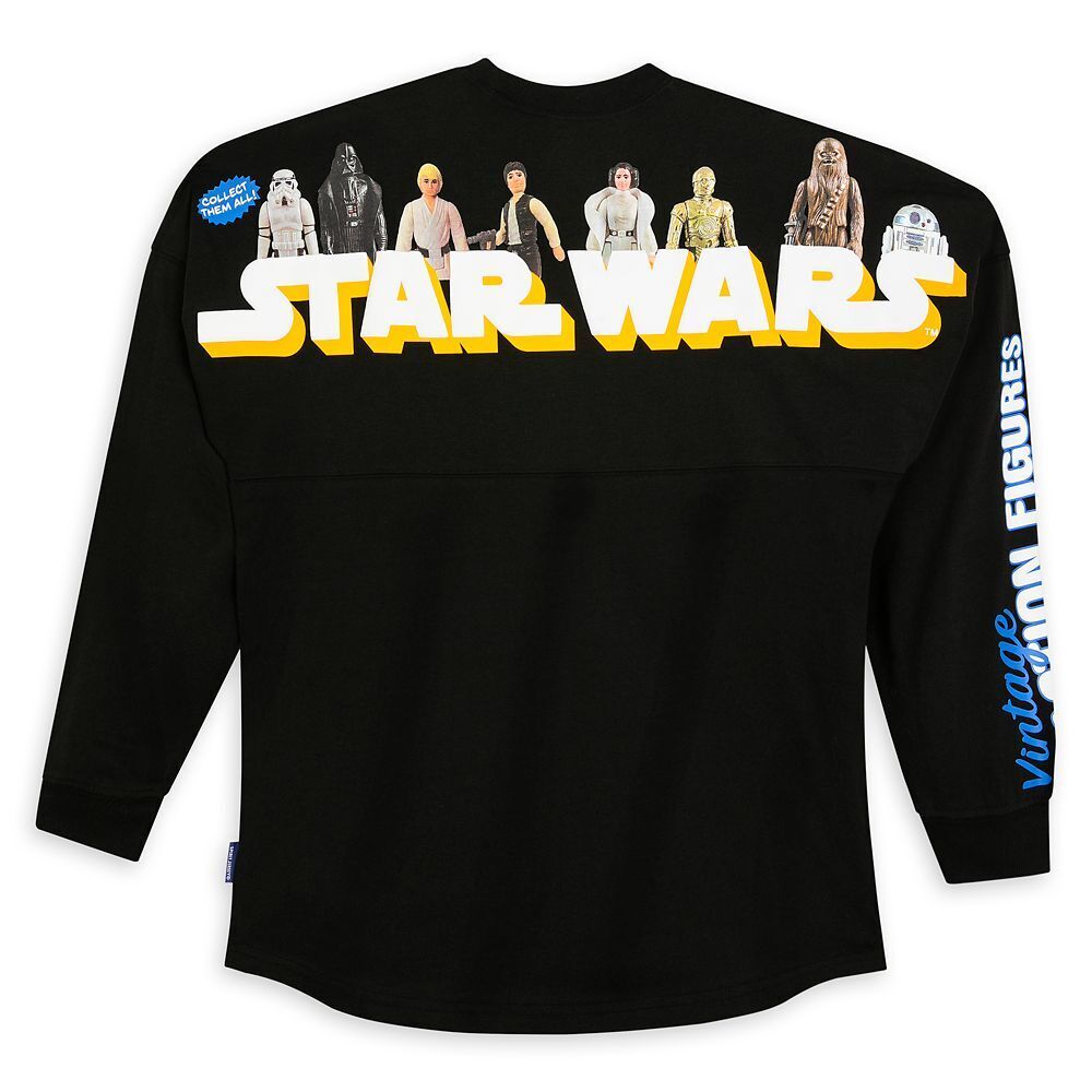 Star Wars Vintage Action Figure Spirit Jersey for Adults