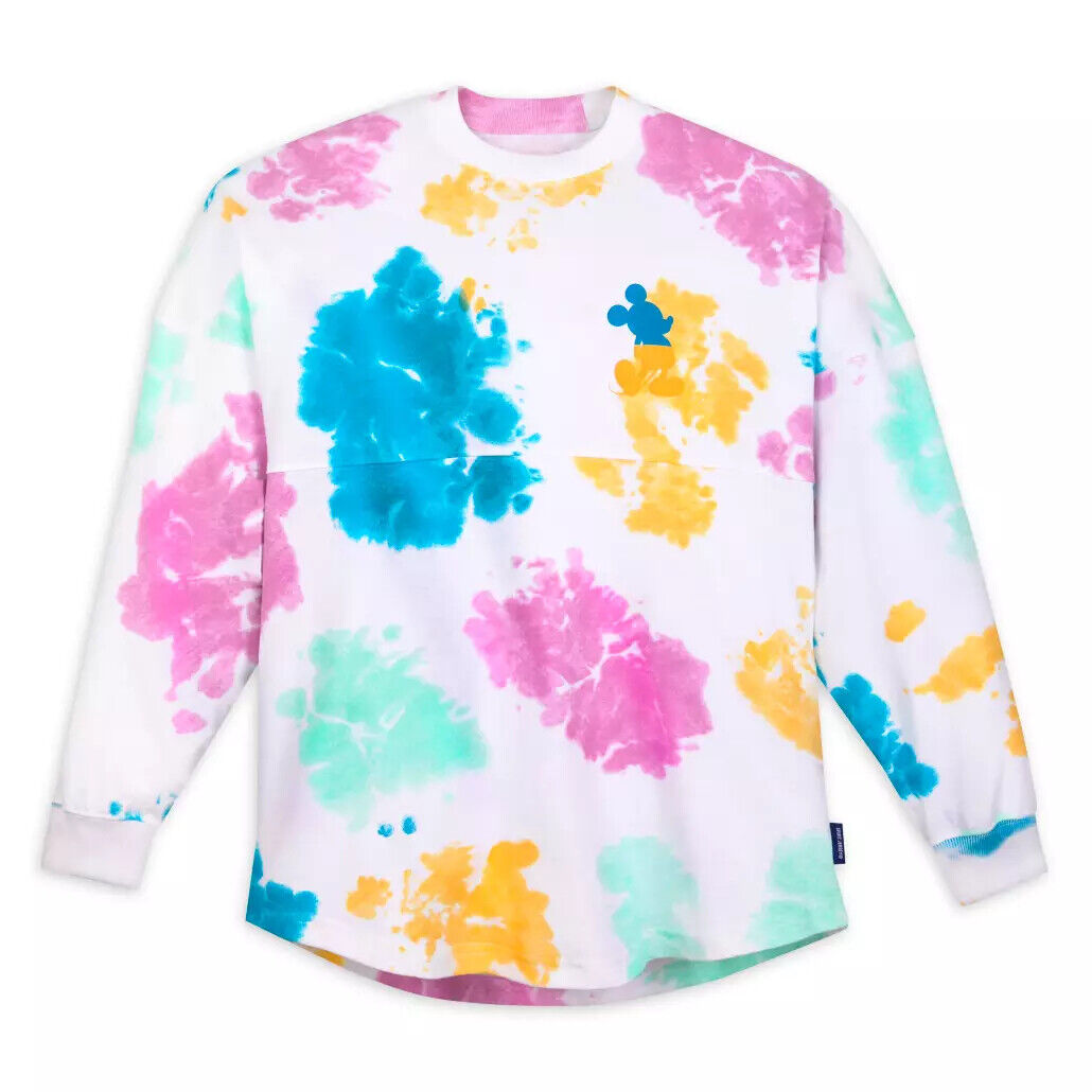 Disney Parks Authentic Tie Dye Mickey Mouse Spirit Jersey for Adults