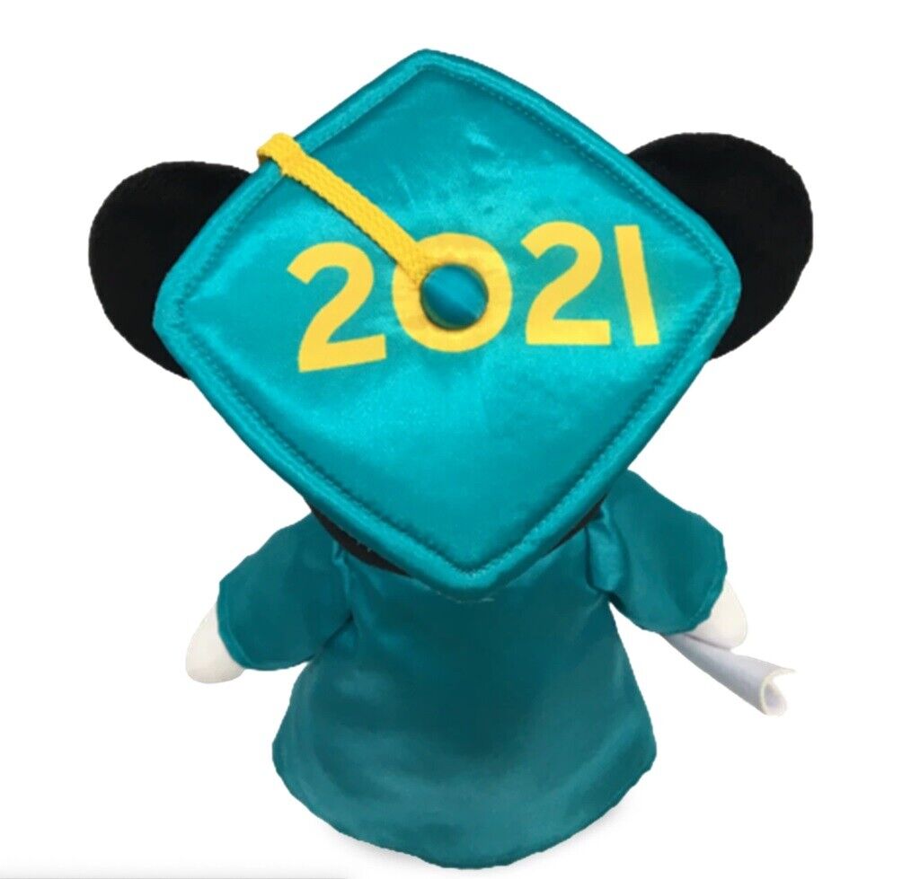 Disney Mickey Mouse Graduation Plush Toy Doll 14" H 2021