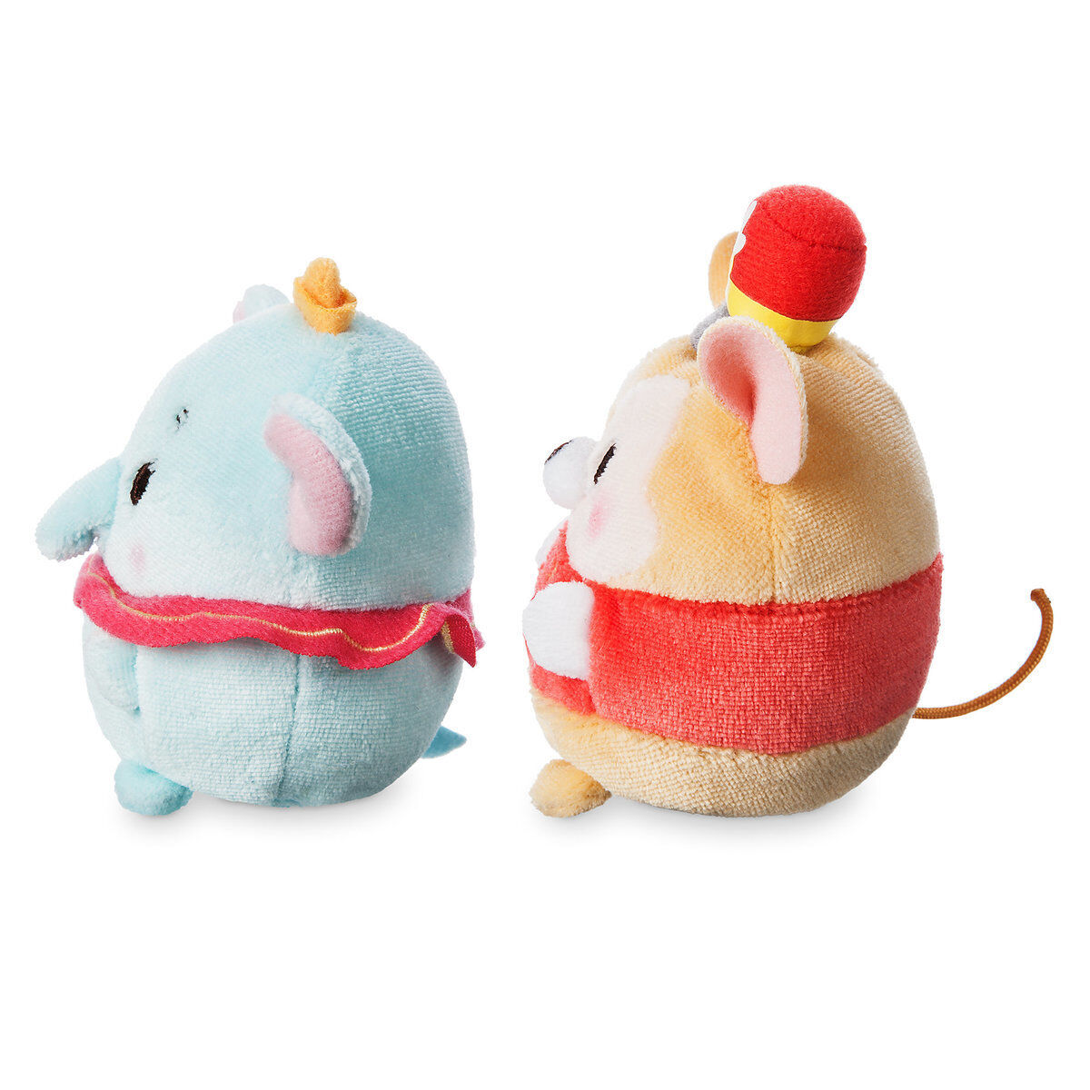 Dumbo and Timothy Mouse Ufufy Mini Plush 2pc Toy Doll Stuffed Animal Set