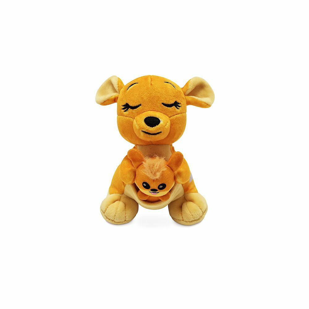 Disney Parks It's a Small World Wishables Kangaroo Plush Toy Doll 5" H - Stuffed Animal