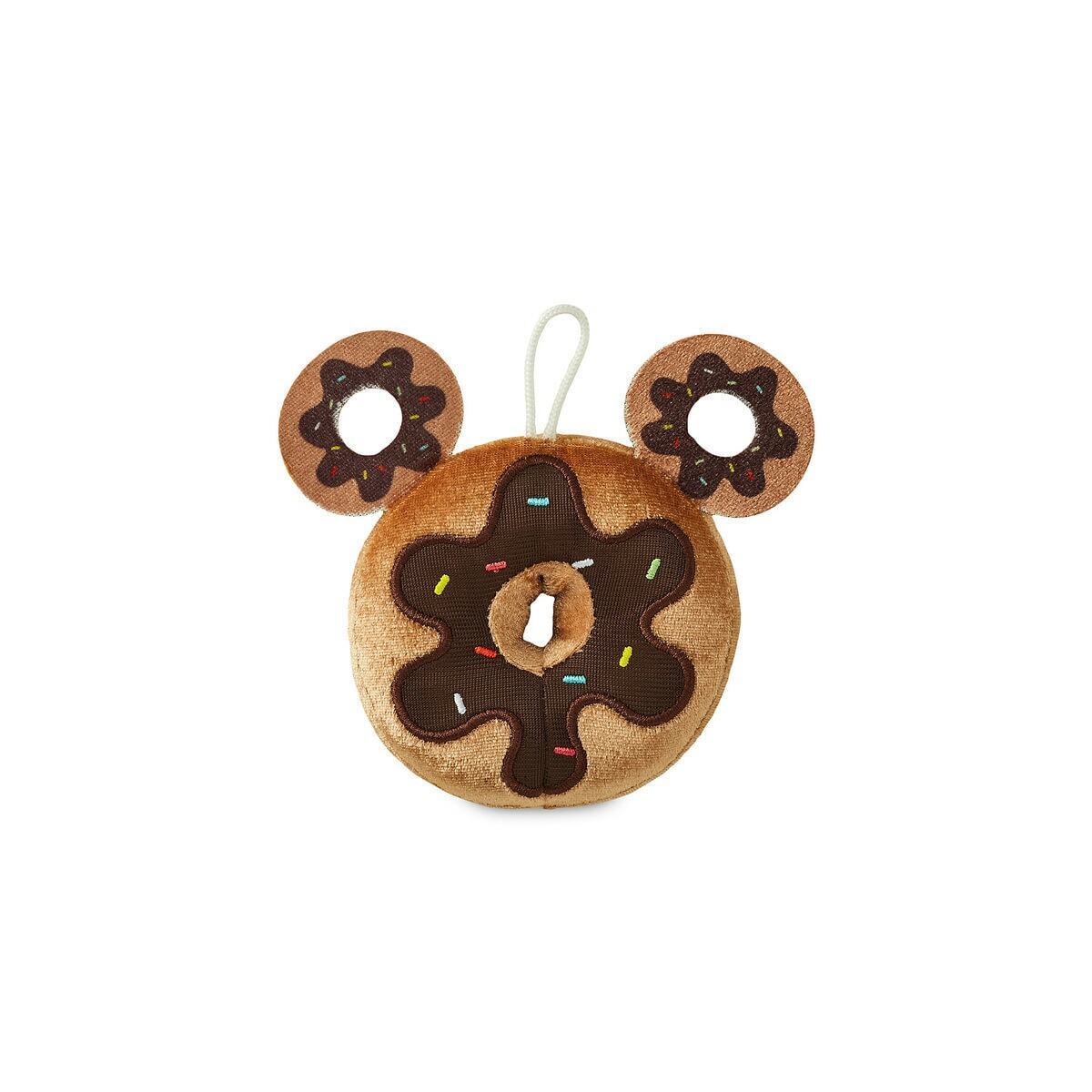 Disney Mickey Mouse Donut Small Hang Up Plush Doll Toy 4" H