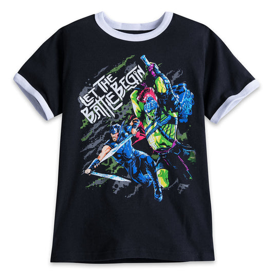 Disney Thor & The Hulk Movie Super Hero T Shirt Boys Tee