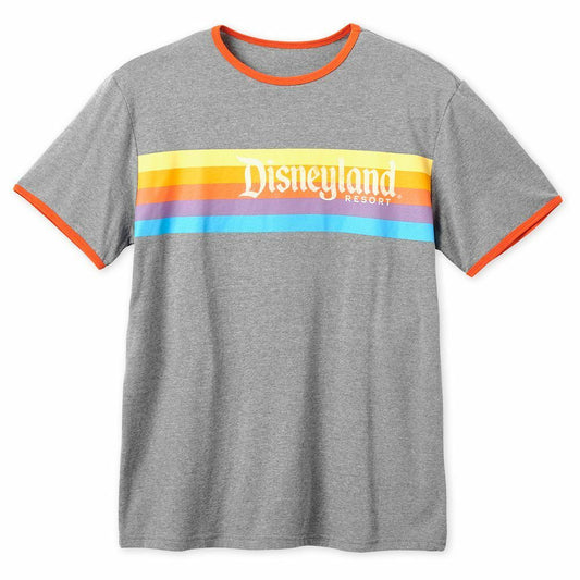 Disneyland Retro Ringer T Shirt Tee for Adults Men