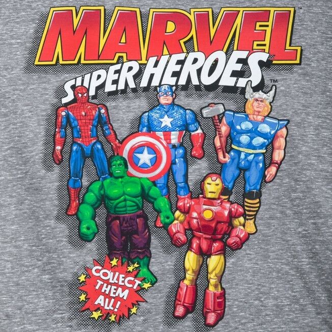 Marvel Super Hero Mens Action Figure T Shirt - Plus Sizes