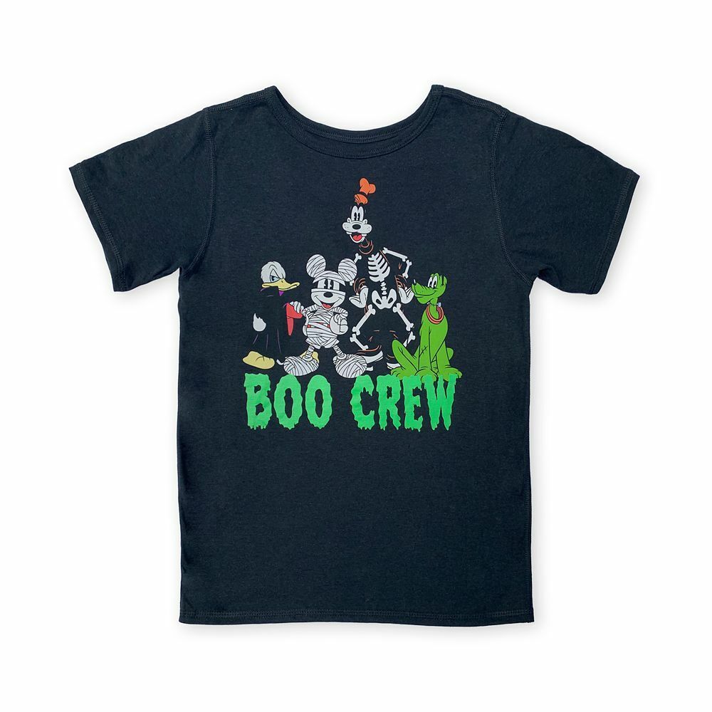Disney Mickey & Friends Halloween Boo Crew T Shirt Tee - Kids Boys Size 4
