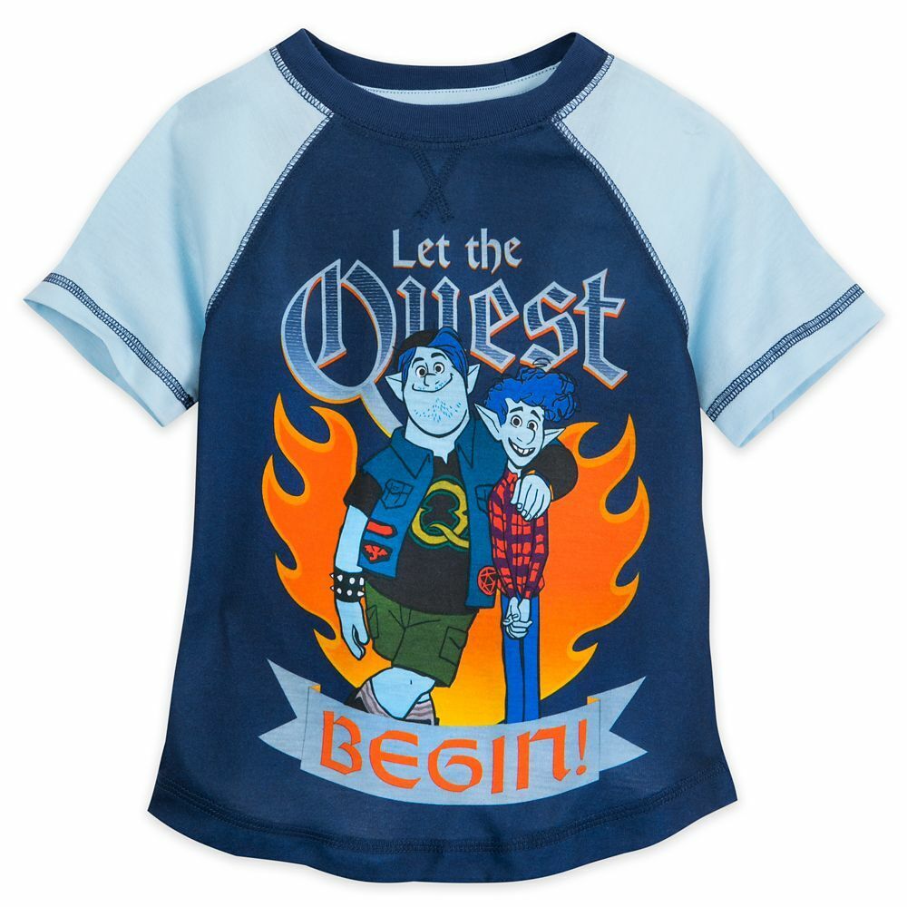 Disney Pixar Onward Ian & Barley Sleep Set Pajamas for Boys PJ's Size 5/6 Small
