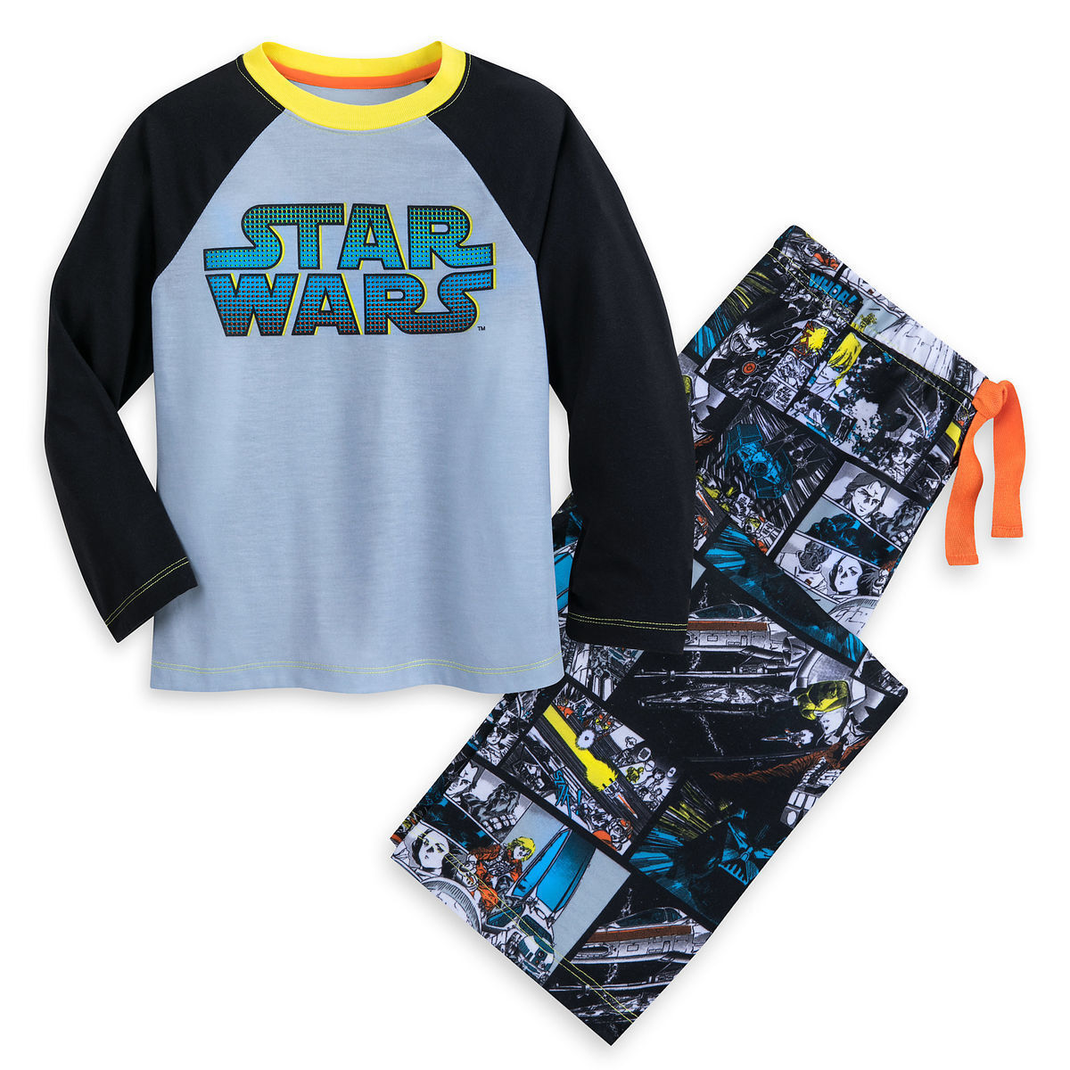 Disney Star Wars Pajamas PJ's Set for Boys Kids