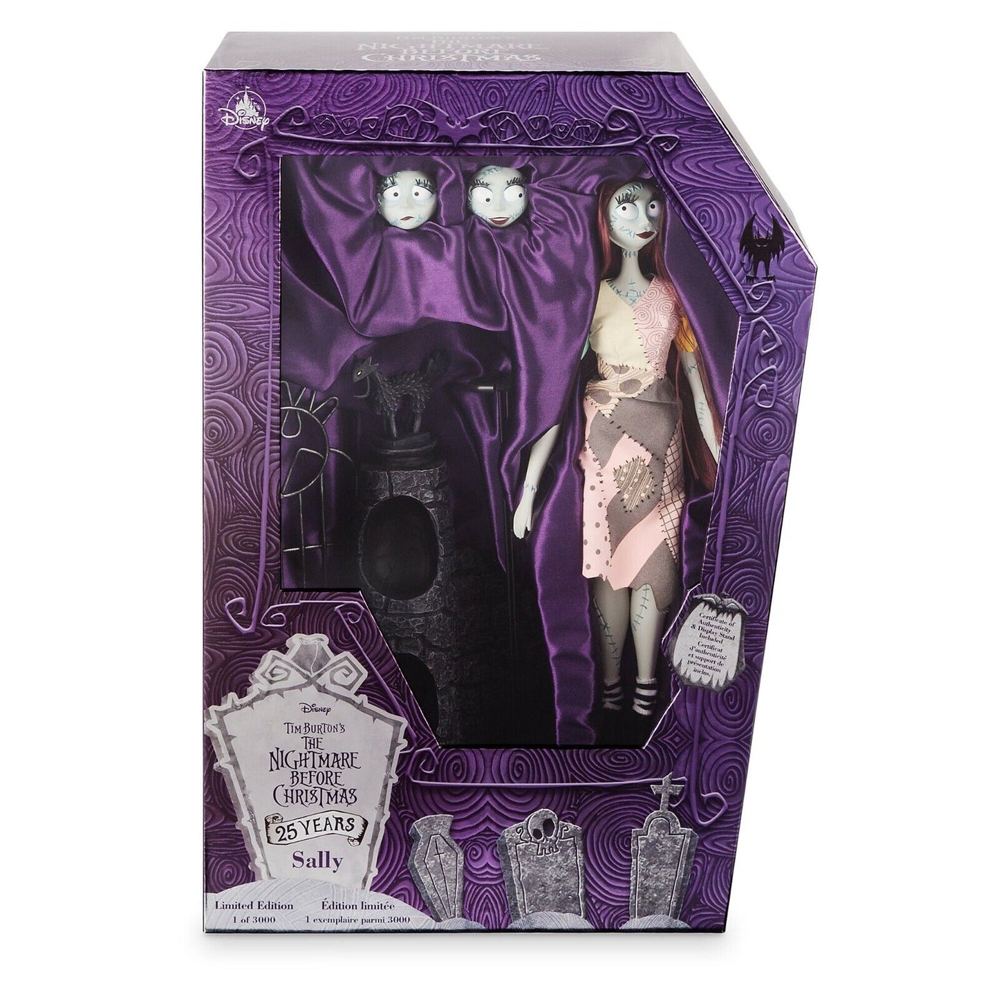 Sally 25th Anniversary Boxed Doll - Limited Edition of 3000 – Nightmare Before Christmas