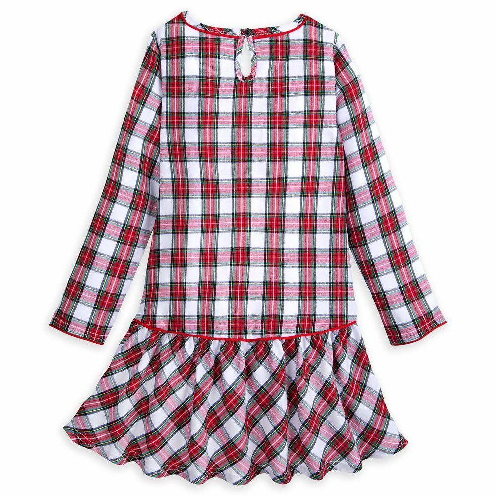 Minnie Mouse Plaid Nightshirt Holiday Christmas Pajamas for Girls