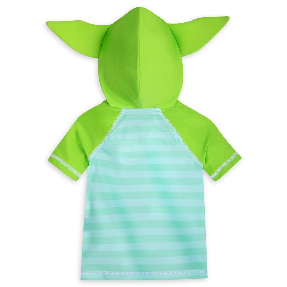 Star Wars The Mandalorian Grogu Swim Rash Guard for Baby - Swimwear Clothing Accessory