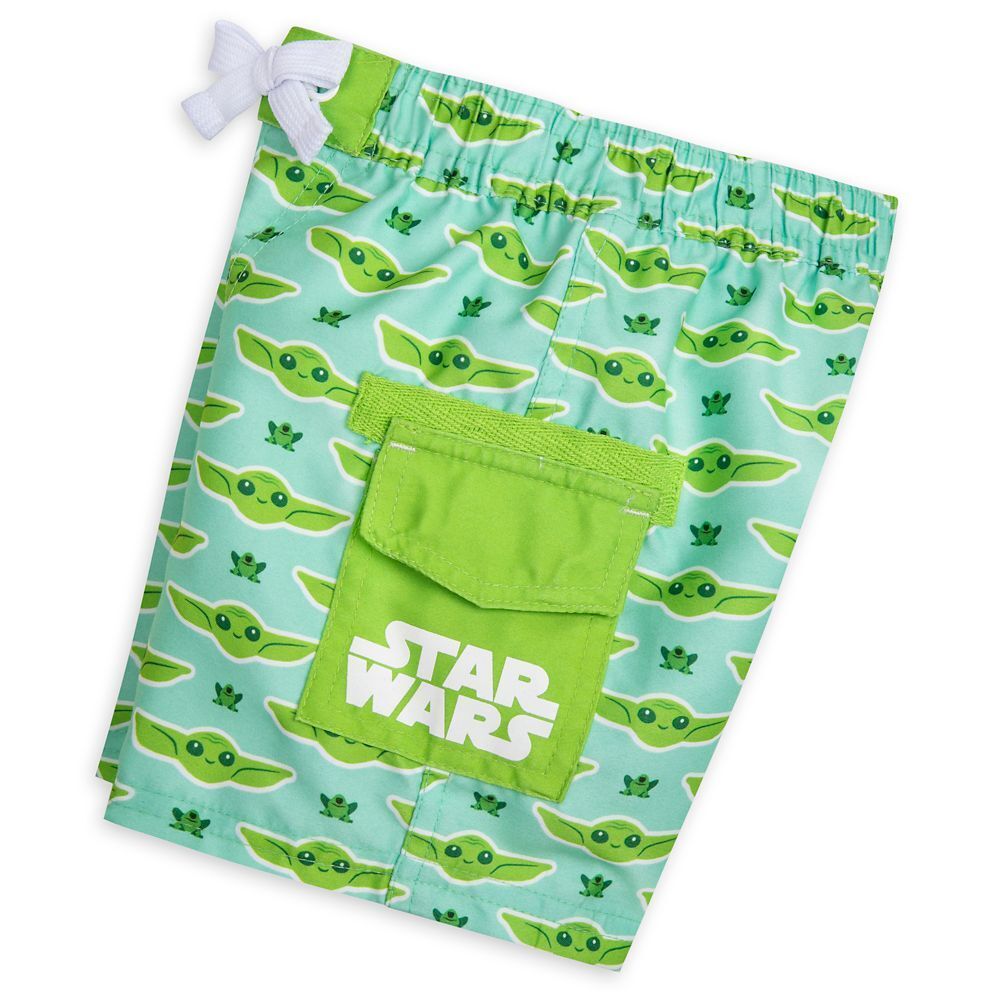 Star Wars The Mandalorian Grogu The Child Swim Trunks for Baby