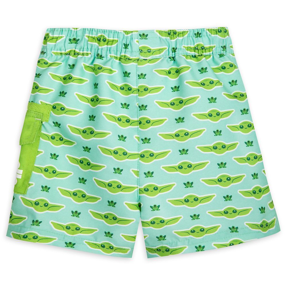 Star Wars The Mandalorian Grogu The Child Swim Trunks for Baby