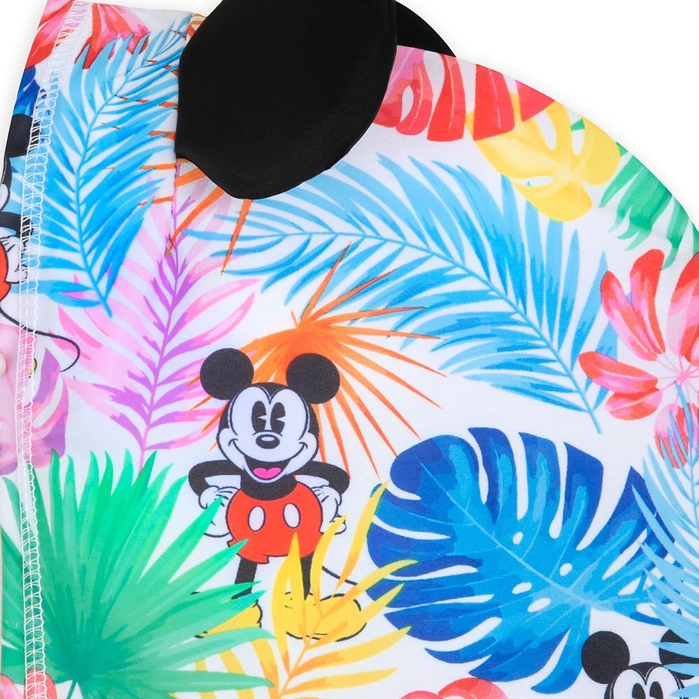 Disney Parks Mickey Mouse Tropical Swim Rash Guard Wet Suit for Baby
