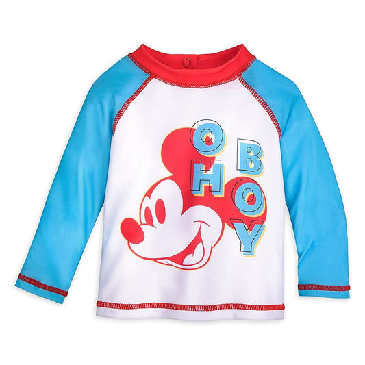 Mickey Mouse Swim Rash Guard Shirt for Baby