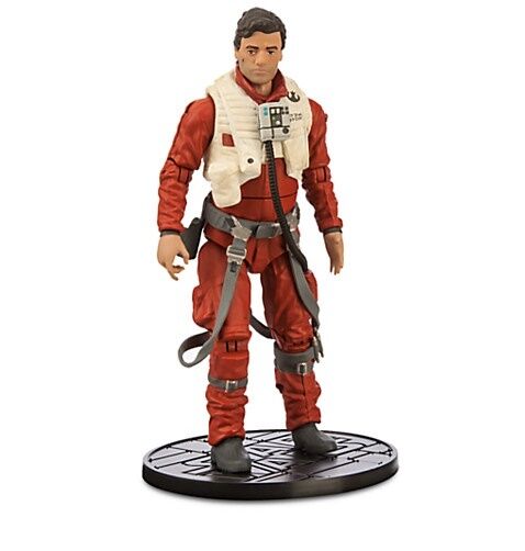 Star Wars Force Awakens Poe Dameron Elite Series Die Cast Figure