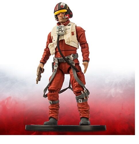 Star Wars Force Awakens Poe Dameron Elite Series Die Cast Figure