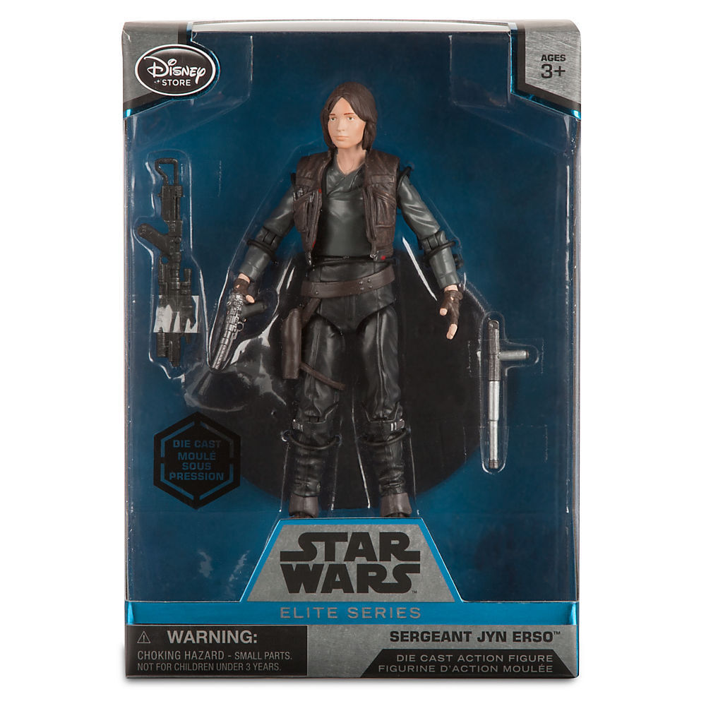 Star Wars Rogue One Jyn Erso Elite Series Die Cast Action Figure 6"