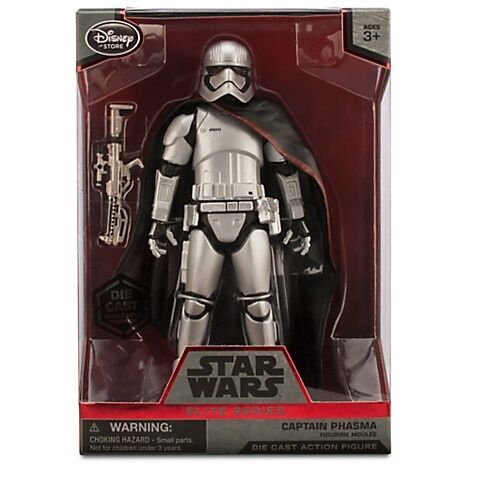 Disney Store Star Wars Force Awakens Captain Phasma Elite Series Die Cast Figure