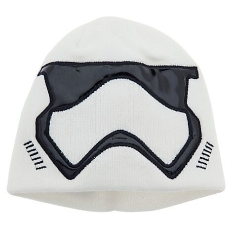 Star Wars Stormtrooper Force Awakens Knit Beanie Hat Kids M/L - 6-10 Years