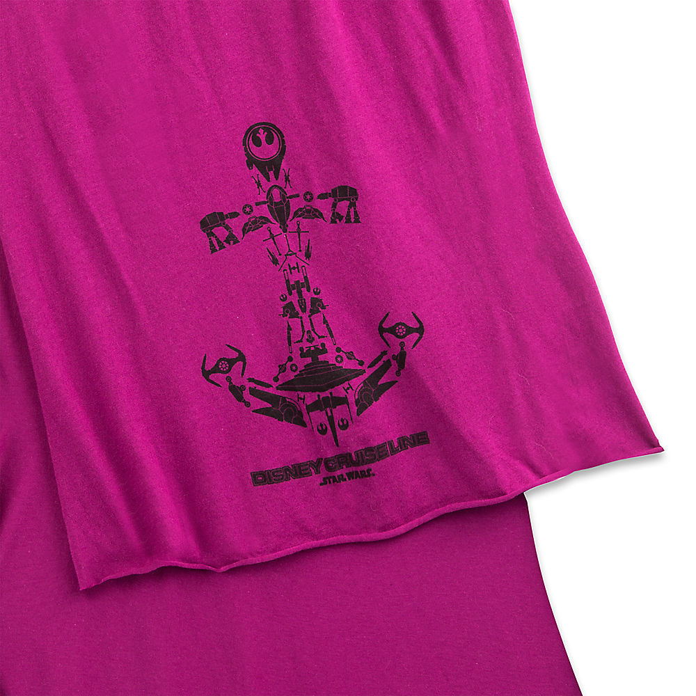 Star Wars Cruise Line Womens Scarf - Purple