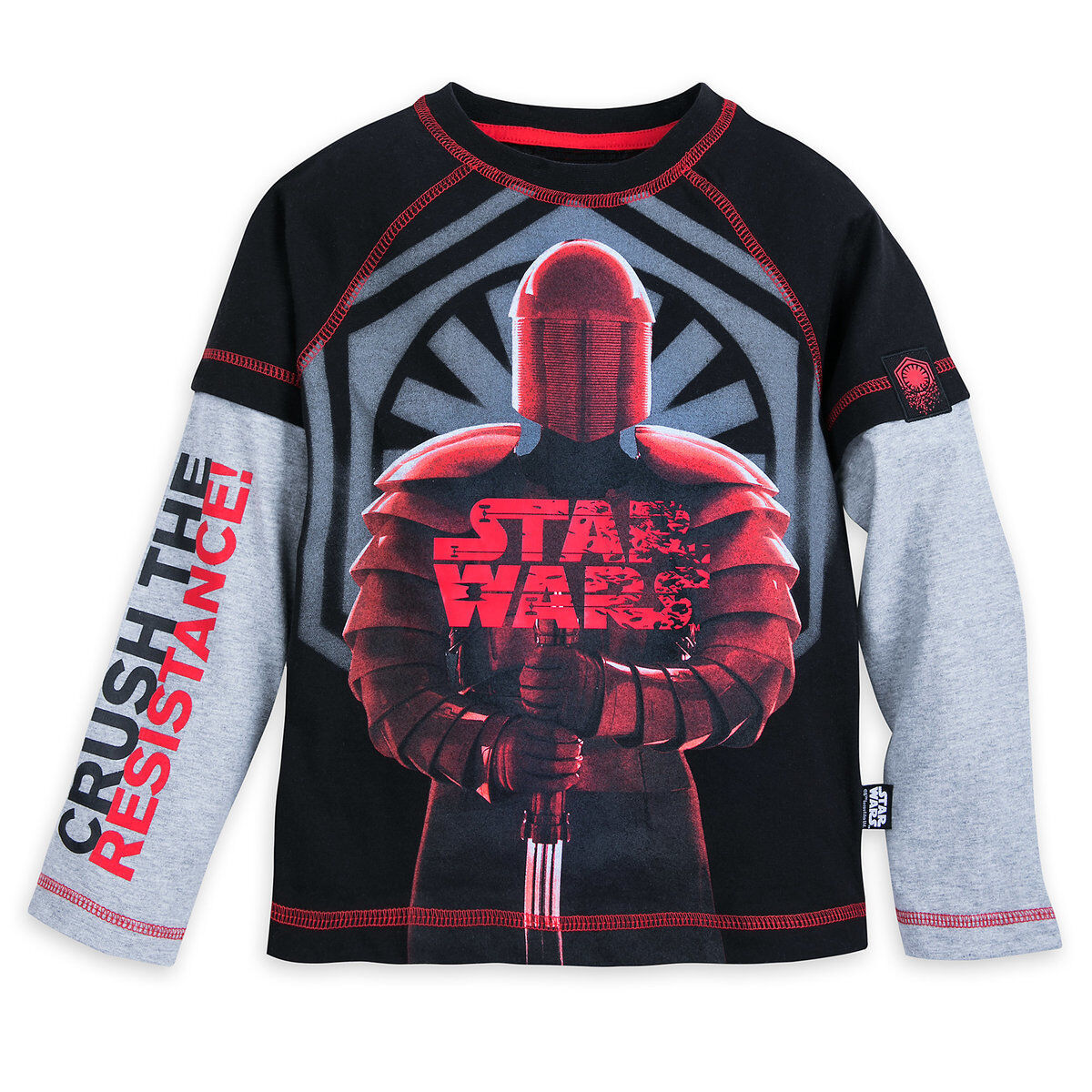 Star Wars Elite Praetorian Guard Double Up Pullover Tee Shirt for Boys Size 2 - Toddler