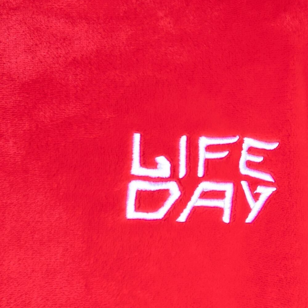 Star Wars Life Day Soft Fleece Throw with Sleeves - Adult One Size Blanket