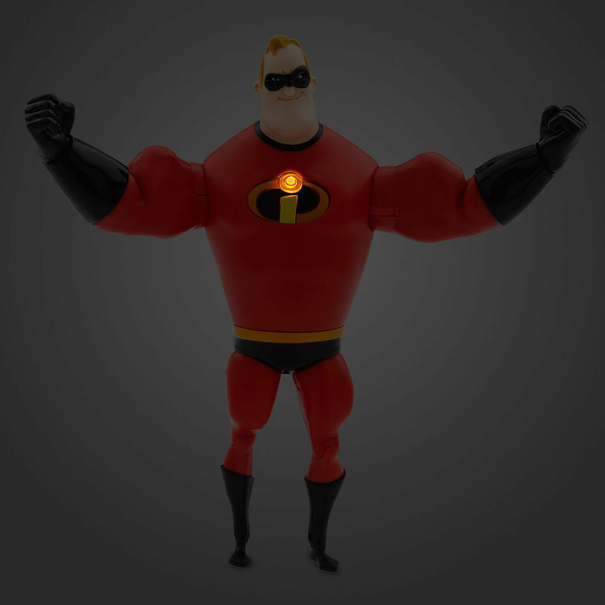 Disney Pixar Mr. Incredible Light Up Talking Action Figure 11 1/2" H Toy Doll