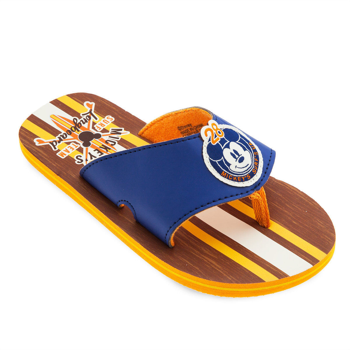 Mickey Mouse Surfboard Flip Flops Sandals for Boys Kids