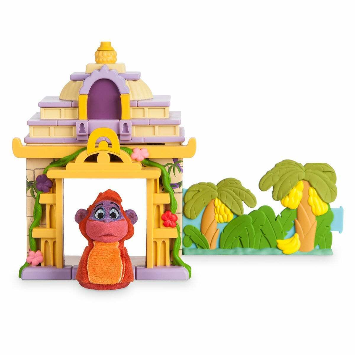 Disney King Louie The Jungle Book Starter Home Play Set - Furrytale Friends Toy Figures
