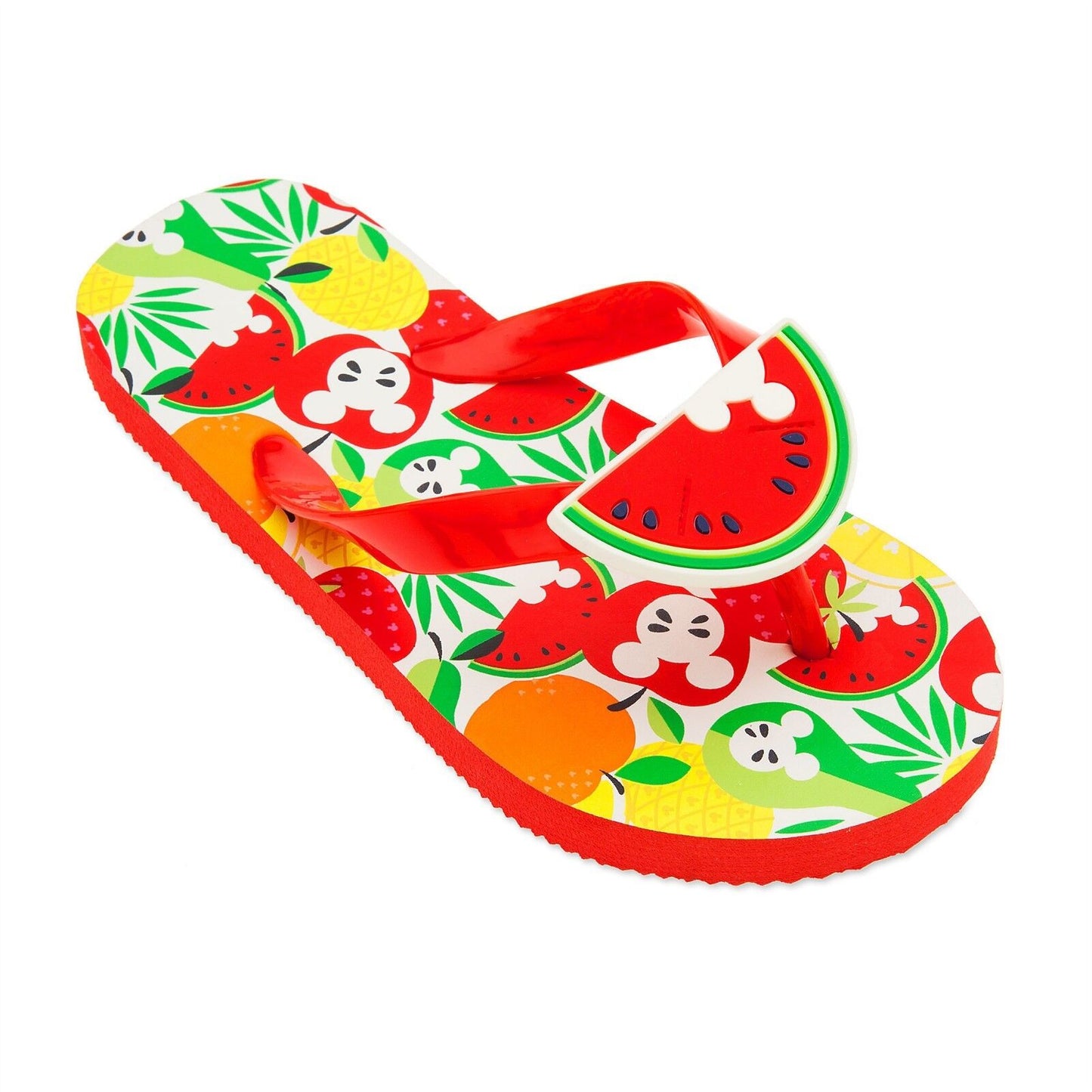 Disney Mickey Minnie Mouse Fruit Kids Flip Flops Sandals