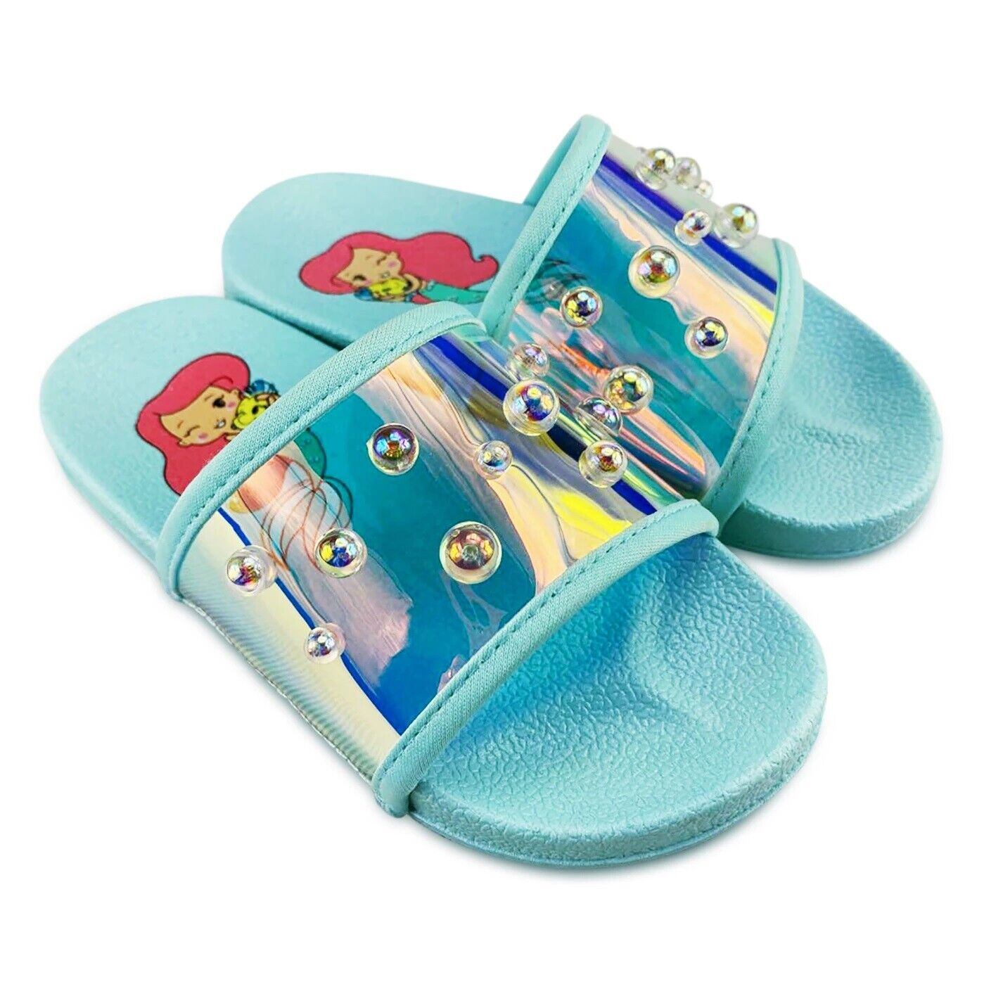 Princess Ariel - The Little Mermaid Slides Flip Flops for Kids