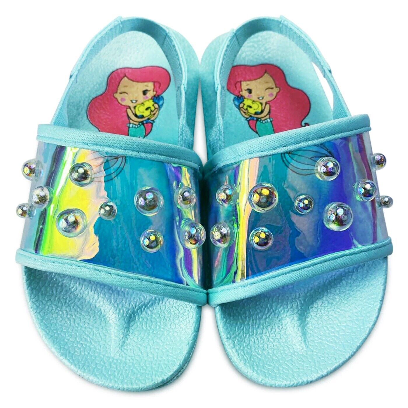 Princess Ariel - The Little Mermaid Slides Flip Flops for Kids