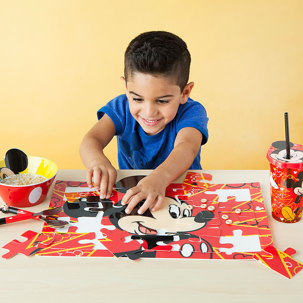 Disney Mickey Mouse Puzzle Place Mat for Kids Baby