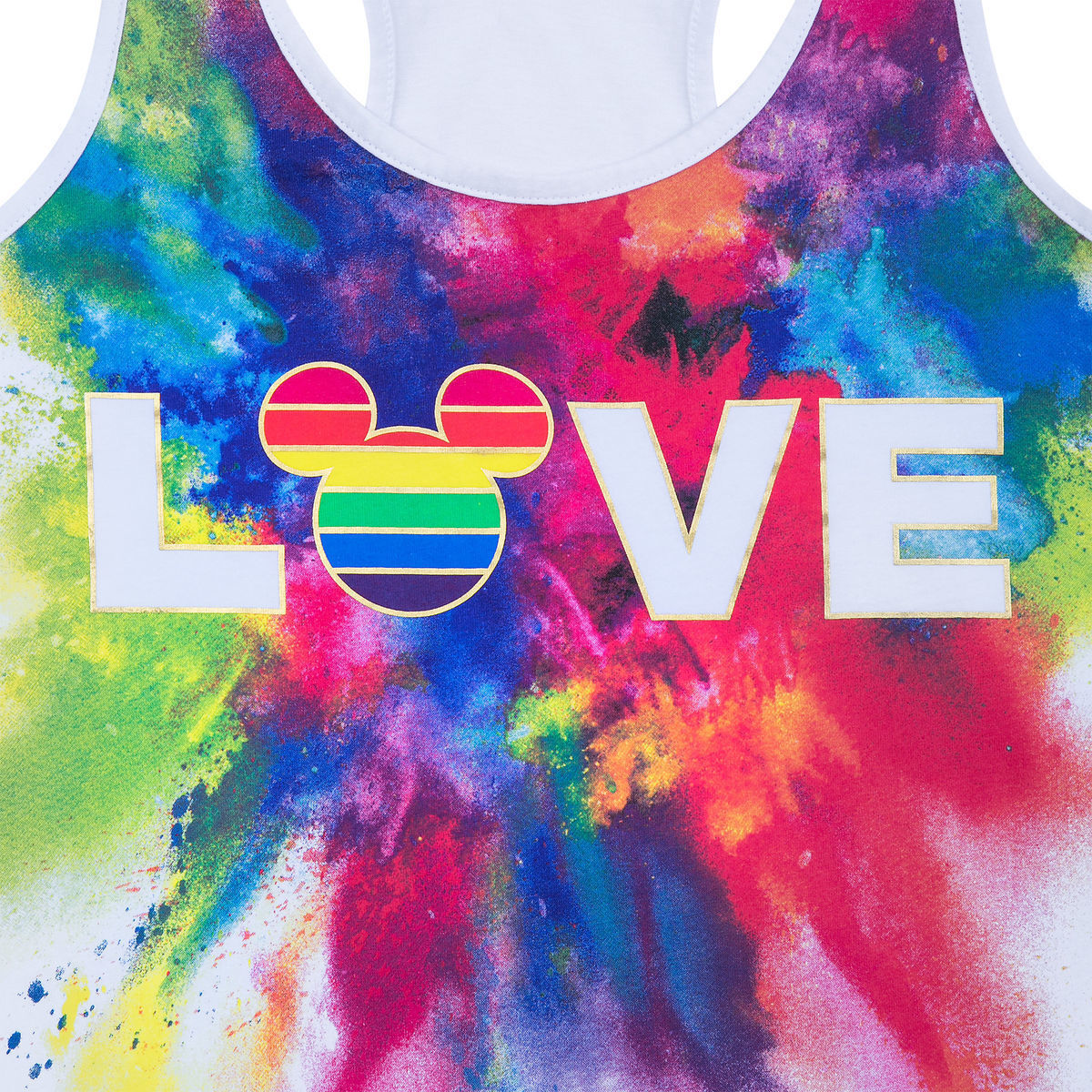 Disney Store Rainbow Mickey Collection Tank Top for Adults Size XL XXL New
