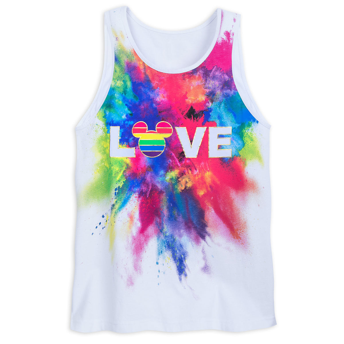 Disney Store Rainbow Mickey Collection Tank Top for Adults Size XL XXL New