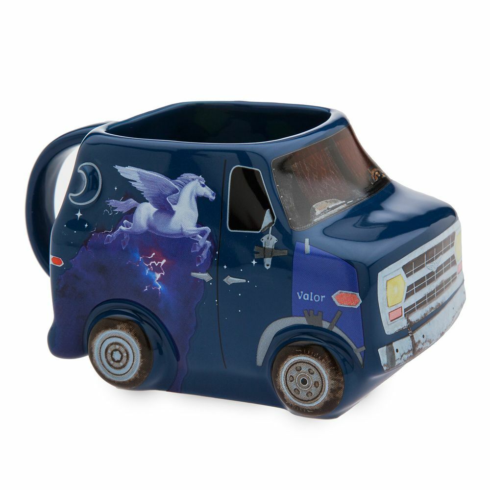 Disney Pixar Onward Guinevere Barley's Van Car Figure Mug Cup 18oz
