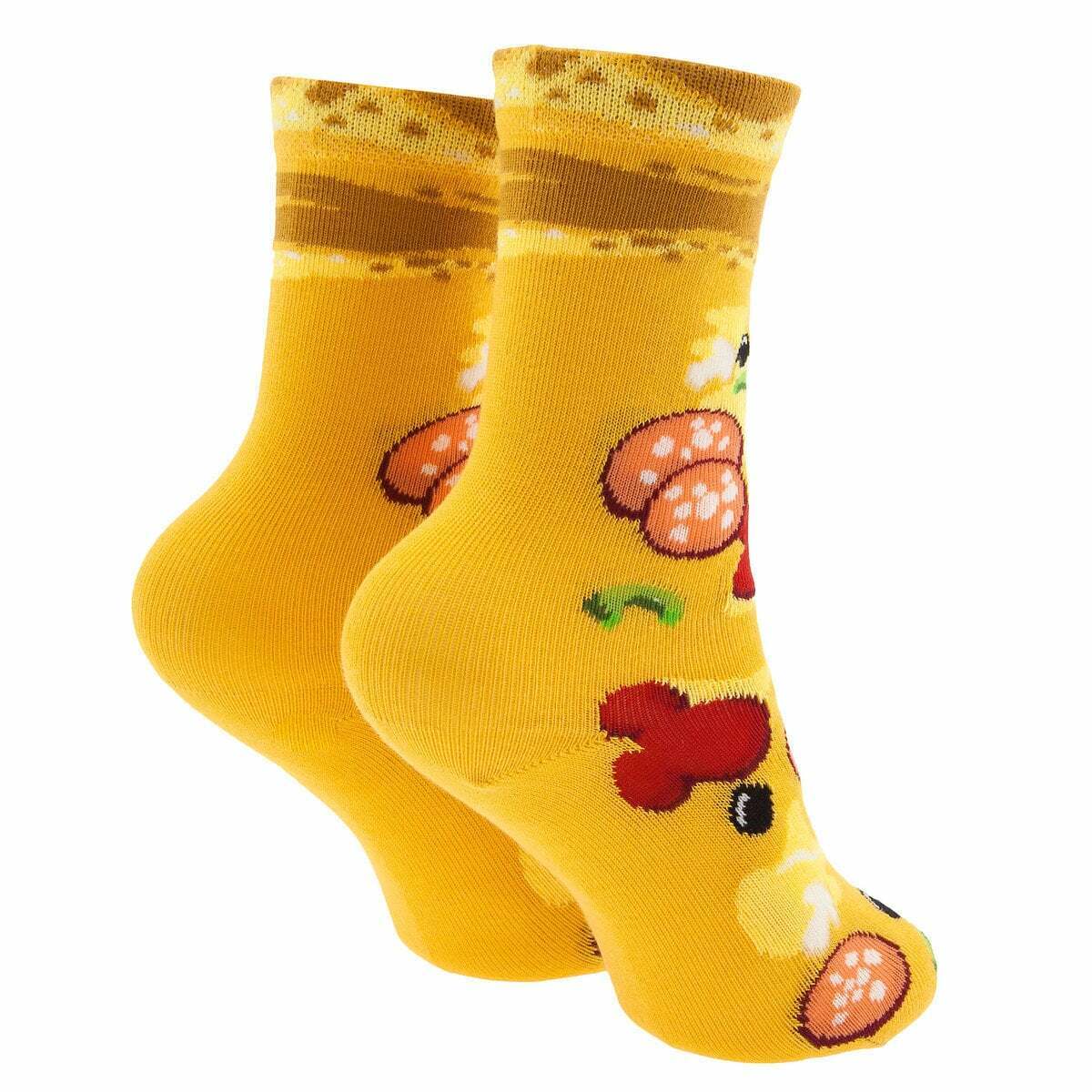 Disney Mickey Mouse Pizza Socks Disney Parks Food Icon for Kids