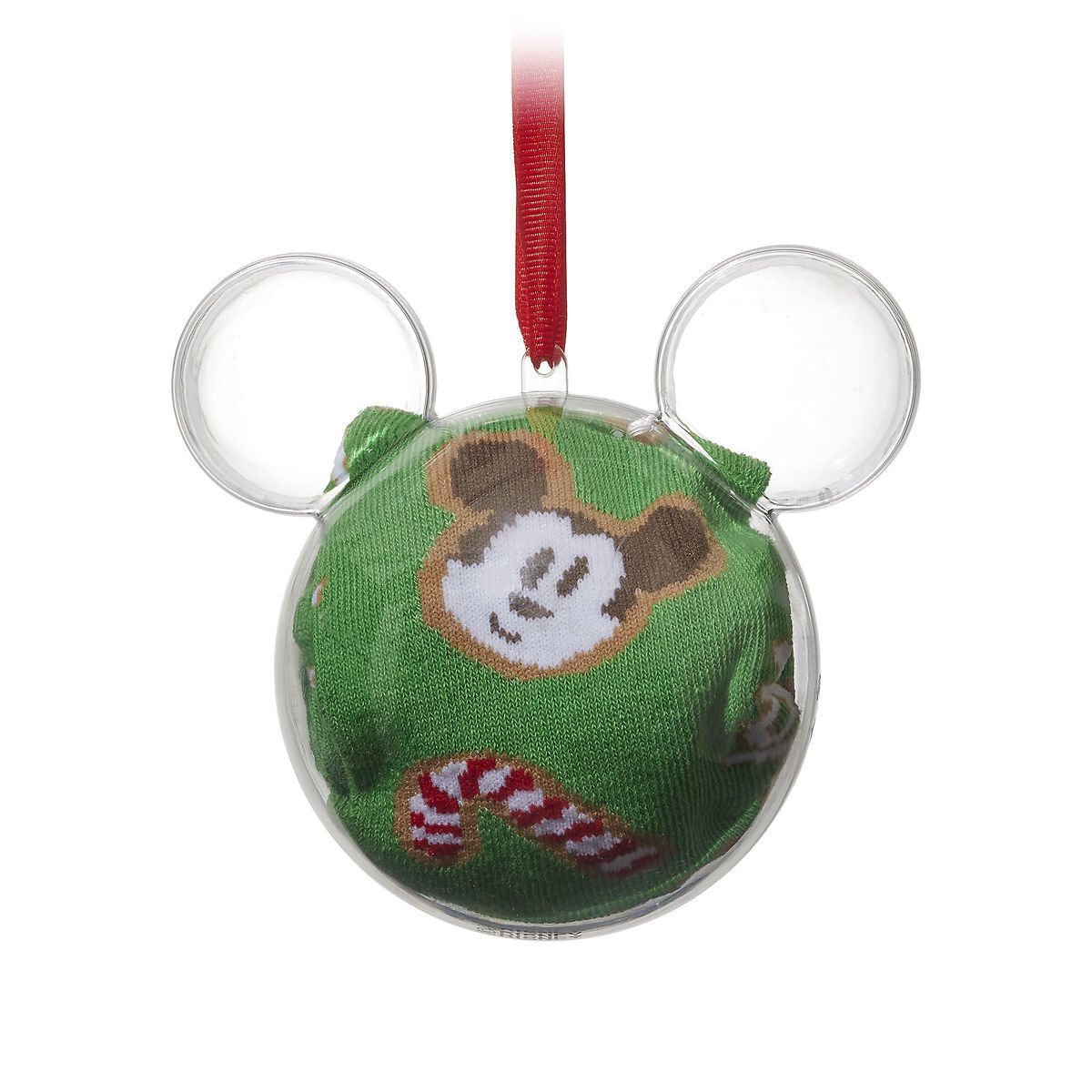 Disney Mickey Mouse Holiday Socks in Ornament Set for Adults - Christmas