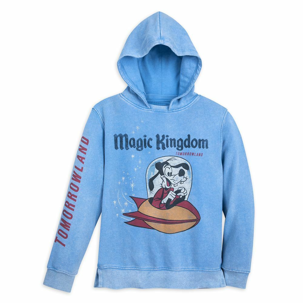 Walt Disney World - Magic Kingdom Goofy Tomorrowland Hoodie for Boys - Size M 7/8