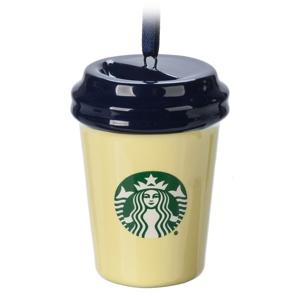 Minnie Mouse Starbucks Cup Holiday Ornament – Disneyland Resort Christmas Figure