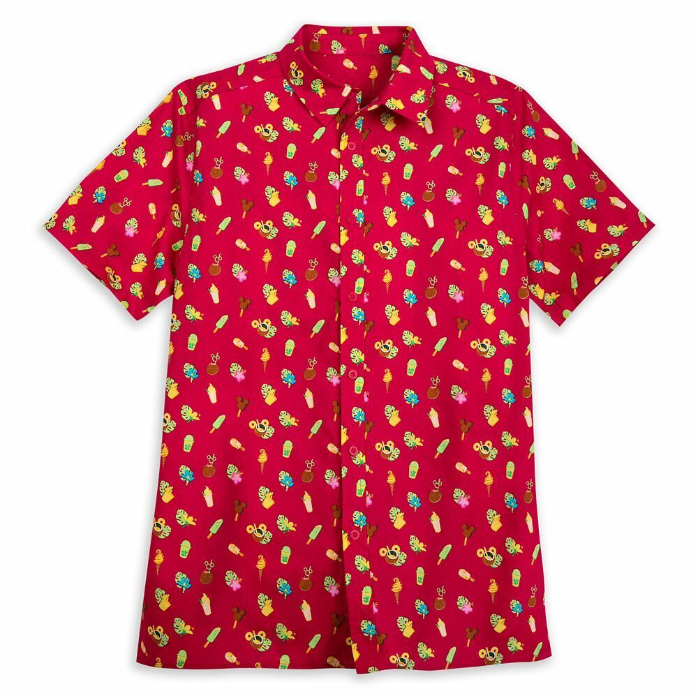 Disney Parks Aloha Hawaiian Dress Shirt - Men's Size Small