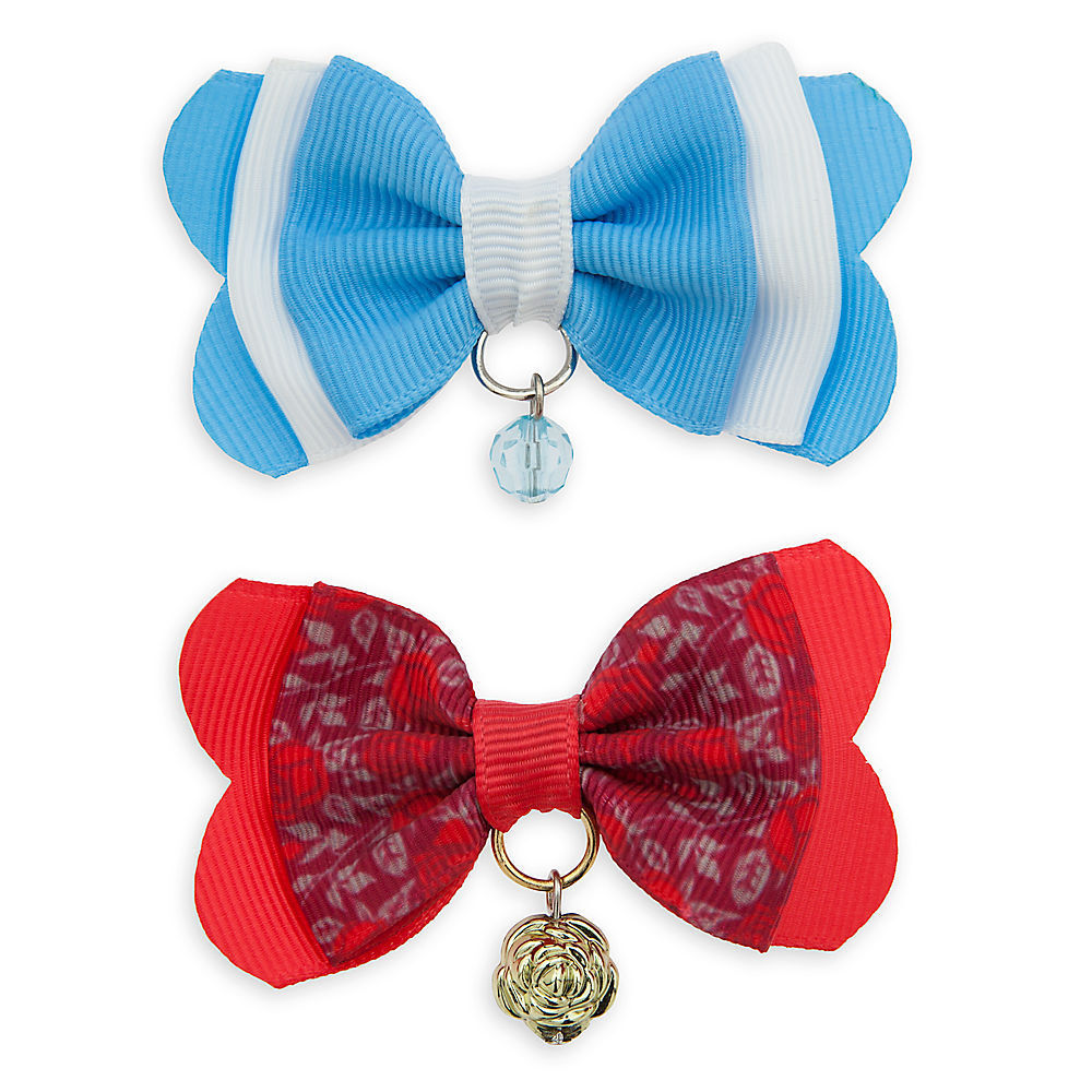 Disney Princess Belle Hair Bow 2pc Set - Beauty & the Beast