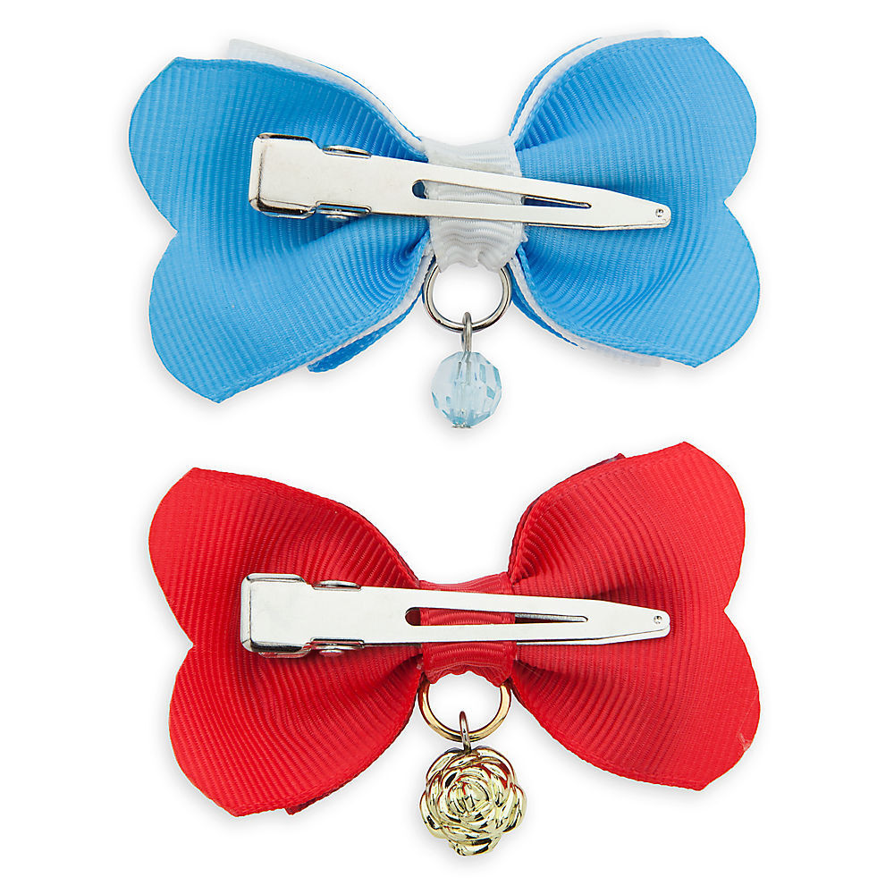 Disney Princess Belle Hair Bow 2pc Set - Beauty & the Beast